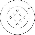 Bremsscheibe DF4163