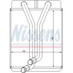 Wärmetauscher, Innenraumheizung 77501 Wärmetauscher, Innenraumheizung 77501