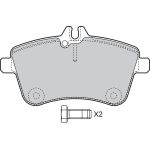 Valeo 598795 Bremsbelagsatz, Scheibenbremse Valeo 598795 Bremsbelagsatz, Scheibenbremse