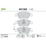 Valeo 601388 Bremsbelagsatz, Scheibenbremse