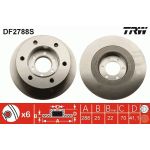 Bremsscheibe DF2788S Bremsscheibe DF2788S