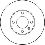 TRW DF1516 Bremsscheibe