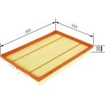 BOSCH F 026 400 381 Luftfilter BOSCH F 026 400 381 Luftfilter