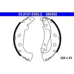 Bremsbackensatz 03.0137-0352.2
