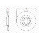 Ferodo DDF3052C Bremsscheibe PREMIER Ferodo DDF3052C Bremsscheibe PREMIER
