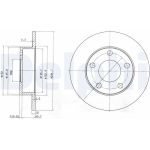 Bremsscheibe BG3381