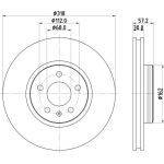 Bremsscheibe 8DD 355 125-181