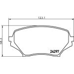 Bremsbelagsatz, Scheibenbremse 8DB 355 006-771