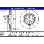 Bremsscheibe 24.0120-0256.1