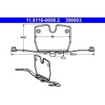 Feder, Bremssattel 11.8116-0008.2 Feder, Bremssattel 11.8116-0008.2