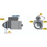 BOSCH 0 001 231 004 Starter BOSCH 0 001 231 004 Starter