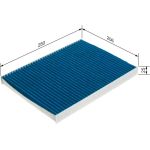 Filter, Innenraumluft 0 986 628 563