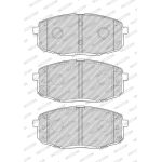 Bremsbelagsatz, Scheibenbremse FDB5038 Bremsbelagsatz, Scheibenbremse FDB5038