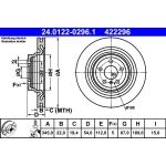 Bremsscheibe 24.0122-0296.1