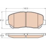 Bremsbelagsatz, Scheibenbremse GDB3562 Bremsbelagsatz, Scheibenbremse GDB3562
