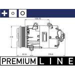 Kompressor, Klimaanlage ACP 1331 000P
