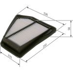 BOSCH F 026 400 494 Luftfilter