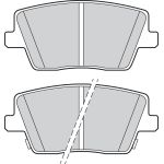 Bremsbelagsatz, Scheibenbremse 302865 Bremsbelagsatz, Scheibenbremse 302865