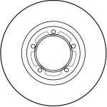 TRW DF2786 Bremsscheibe TRW DF2786 Bremsscheibe