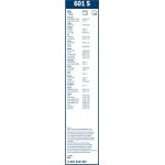 BOSCH 601 S Scheibenwischer Twin 3 397 010 297 BOSCH 601 S Scheibenwischer Twin 3 397 010 297
