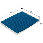 Filter, Innenraumluft 0 986 628 572