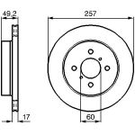 Bremsscheibe 0 986 478 984 Bremsscheibe 0 986 478 984