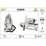 Valeo 438650 Starter ORIGINS - NEW O.E. TECHNOLOGIE Valeo 438650 Starter ORIGINS - NEW O.E. TECHNOLOGIE