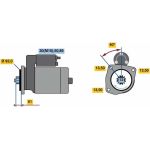 BOSCH 0 001 241 021 Starter BOSCH 0 001 241 021 Starter