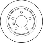 Bremsscheibe DF2767 Bremsscheibe DF2767