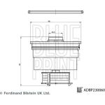 Kraftstofffilter ADBP230060 Kraftstofffilter ADBP230060