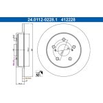 Bremsscheibe 24.0112-0228.1