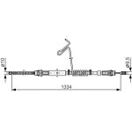 BOSCH 1 987 477 177 Seilzug, Feststellbremse