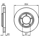Bremsscheibe 0 986 478 663 Bremsscheibe 0 986 478 663