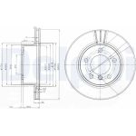 Bremsscheibe BG3899
