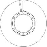 Bremsscheibe DF4144S