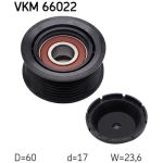 Umlenk-/Führungsrolle, Keilrippenriemen VKM 66022