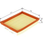 BOSCH 1 457 433 309 Luftfilter BOSCH 1 457 433 309 Luftfilter