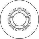 Bremsscheibe DF3119 Bremsscheibe DF3119
