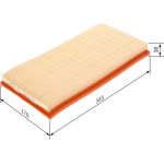 BOSCH 1 457 433 272 Luftfilter BOSCH 1 457 433 272 Luftfilter
