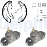 Delphi KP666 Bremsbackensatz