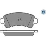 Bremsbelagsatz, Scheibenbremse 025 259 8721/PD Bremsbelagsatz, Scheibenbremse 025 259 8721/PD