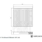Filter, Innenraumluft ADBP250076
