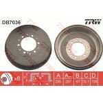 Bremstrommel DB7036 Bremstrommel DB7036