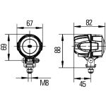 Arbeitsscheinwerfer 1G0 995 050-021 Arbeitsscheinwerfer 1G0 995 050-021