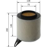 BOSCH F 026 400 018 Luftfilter BOSCH F 026 400 018 Luftfilter