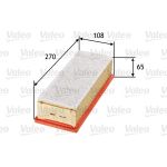 Valeo 585349 Luftfilter Valeo 585349 Luftfilter