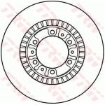 TRW DF4077 Bremsscheibe