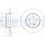Delphi BG3601 Bremsscheibe