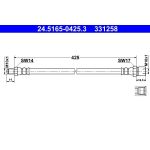 ATE 24.5165-0425.3 Bremsschlauch ATE 24.5165-0425.3 Bremsschlauch