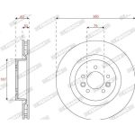 Ferodo DDF2635C-1 Bremsscheibe PREMIER Ferodo DDF2635C-1 Bremsscheibe PREMIER